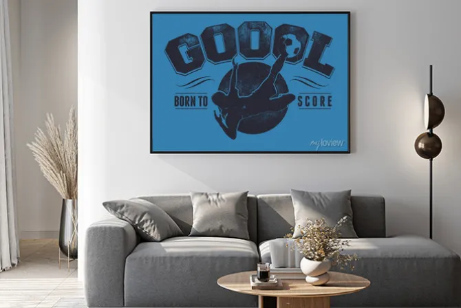 Plakat: Urodził się zdobyć