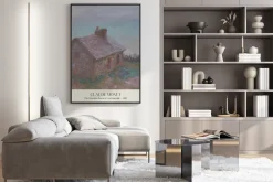 Plakat: Urząd celny w varengeville reprodukcja claude monet