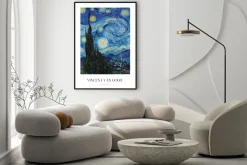 Plakat: Vincent van gogh gwiaździsta noc
