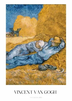 Plakat: Vincent van gogh siesta