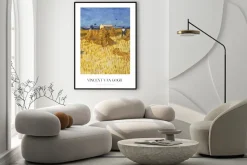 Plakat: Vincent van gogh zbiory kukurydzy w prowansji
