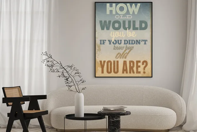 Plakat: Vintage ilustracja typografia wektor grunge efektów.