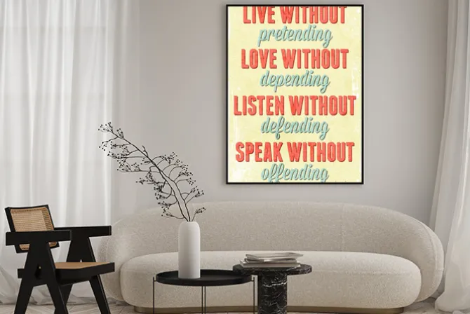 Plakat: Vintage ilustracja typografia wektor grunge efektów. może być