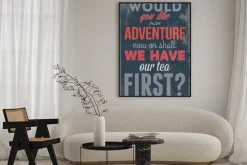 Plakat: Vintage ilustracja typografia wektor grunge efektów. może być