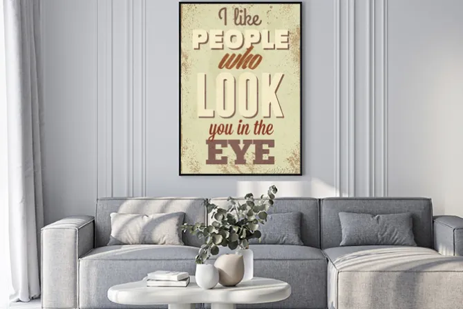 Plakat: Vintage ilustracja typografia wektor grunge efektów. może być