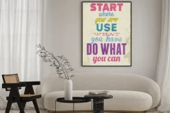 Plakat: Vintage ilustracja typografia wektor grunge efektów. może być