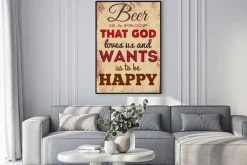 Plakat: Vintage ilustracja typografia wektor grunge efektów.