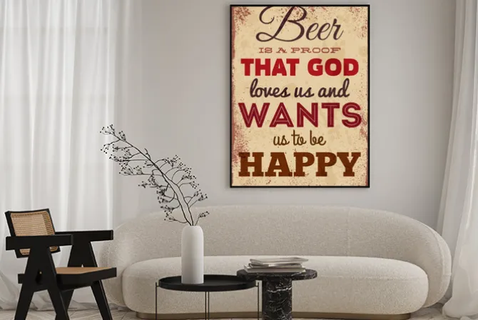 Plakat: Vintage ilustracja typografia wektor grunge efektów.