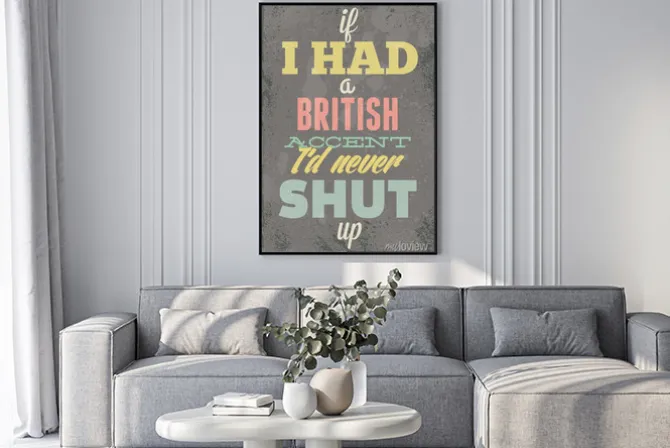 Plakat: Vintage ilustracja typografia wektor grunge efektów. może być