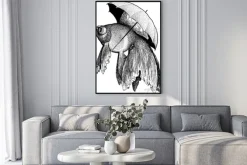 Plakat: Vintage obraz rybki ryby