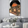 Plakat: Vintage original vinyl record of rockstar beatles rubber soul
