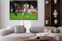 Plakat: Warszawa, polska - 07 września 2015: euro 2016 france football