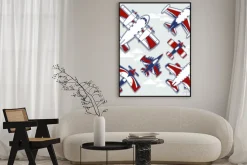 Plakat: Wektor kolekcja samolot