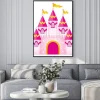 Plakat: Wektor magic fairytale castle