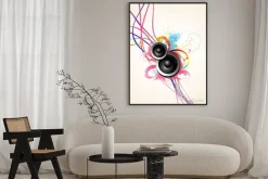 Plakat: Wektor sztuki głośników