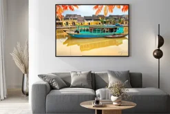 Plakat: Widok na starym mieście hoi an. wietnam