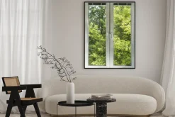 Plakat: Widok z okna na las