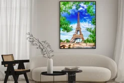 Plakat: Wieża eiffla