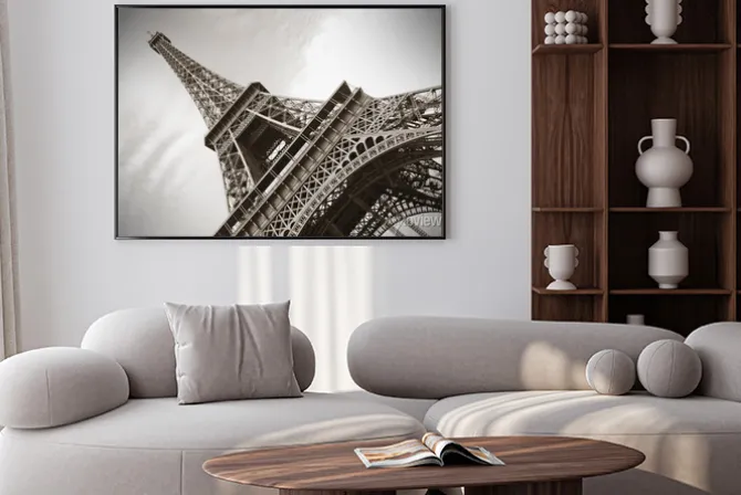 Plakat: Wieża eiffla, paryż