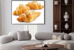 Plakat: Świeże słodkie rogale