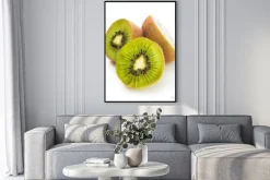 Plakat: Świeże zielone kiwi