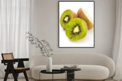 Plakat: Świeże zielone kiwi