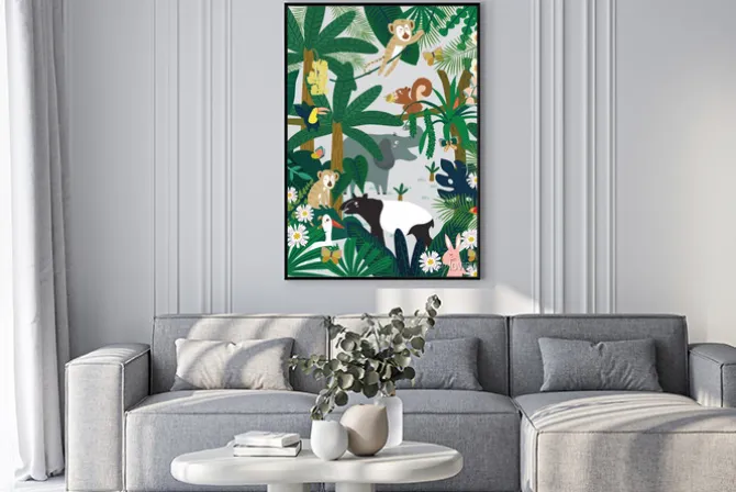 Plakat: Wild animals vector