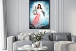 Plakat: Wizerunek jezusa miłosiernego