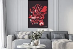 Plakat: Wszystko czego chcę na święta