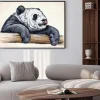 Plakat: Wygrawerować atramentu rysować rysunek panda