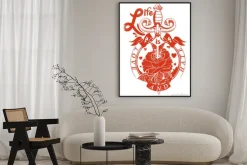 Plakat: Życie jest miłością i nienawiścią