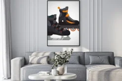 Plakat: Łyżwiarstwo ikonę projektowania