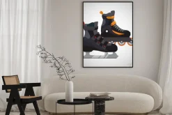 Plakat: Łyżwiarstwo ikonę projektowania