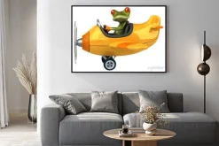 Plakat: Zabawa żaba