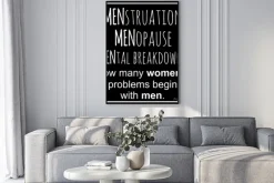 Plakat: Zabawne, inspirujące, wektor cytat o kobietach.