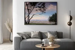 Plakat: Zachód słońca w coolangatta