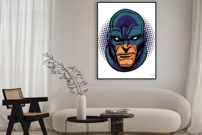 Plakat: Zamaskowany superhero