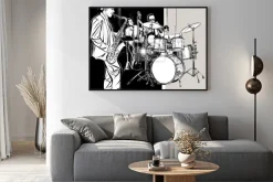 Plakat: Zespół jazzowy