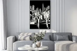 Plakat: Zespół jazzowy grający w nowym jorku