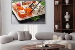 Plakat: Zestaw sushi i maki