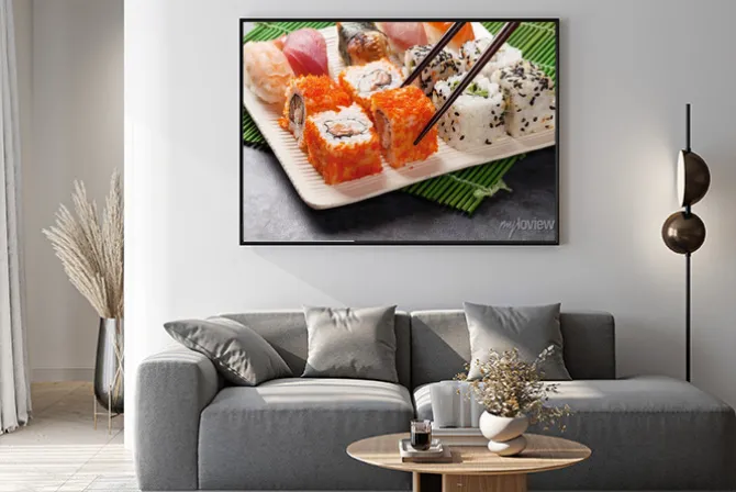 Plakat: Zestaw sushi i maki