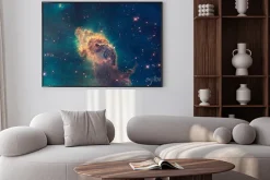 Plakat: Zjawisko astronomiczne w mgławicy carina