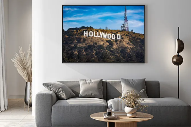 Plakat: Znak hollywood los angeles