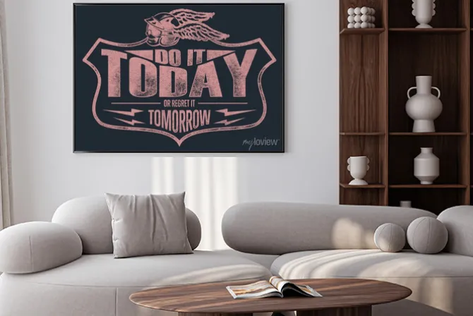 Plakat: Zrób to dziś