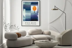 Plakat: Zwiastun jesieni reprodukcja paul klee