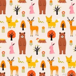 Tapeta: 秋の森パターン