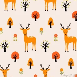 Tapeta: 秋の森パターン