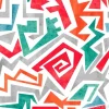 Tapeta: Abstrakcyjne geometryczne graffiti