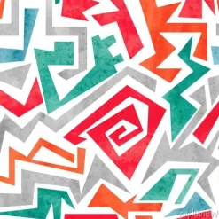 Tapeta: Abstrakcyjne geometryczne graffiti