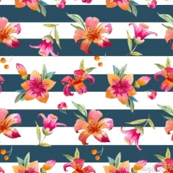 Tapeta: Akwarela kwiatowy wzór wektora